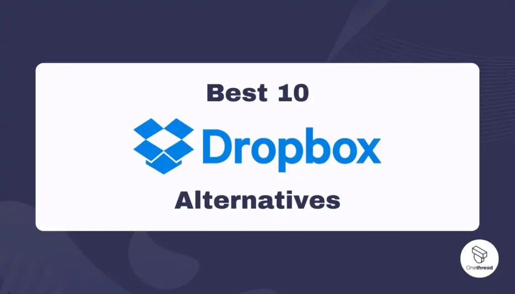 dropbox alternatives
