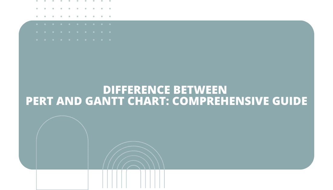difference between pert and gantt chart