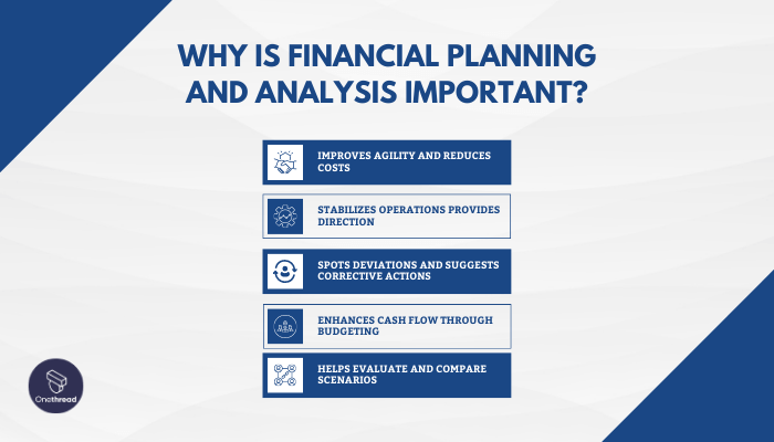 Budget planning and financial analysis