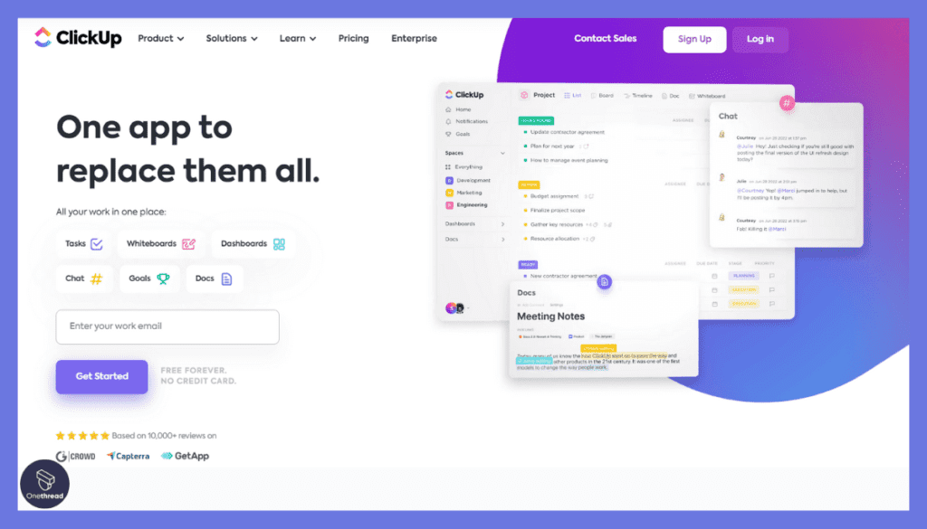 ClickUp-Homepage