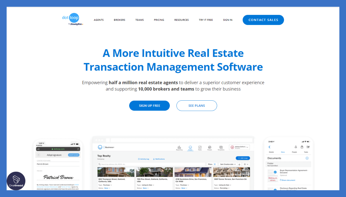 Top 8 Dotloop Alternatives And Competitors Of 2023