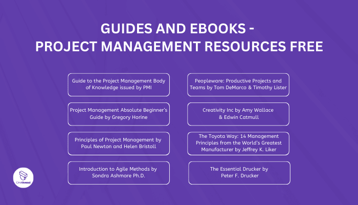 Guides and eBooks - Project Management Resources Free