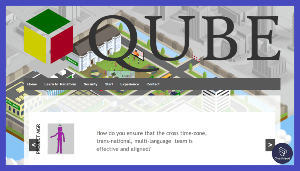 Qube Project Manager Home