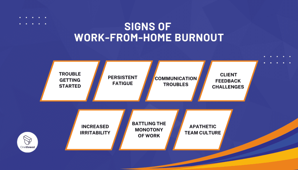 Signs of Work-from-Home Burnout
