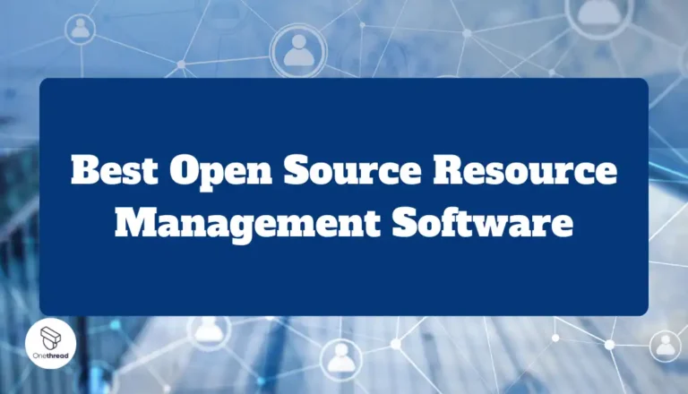 best open source resource management software