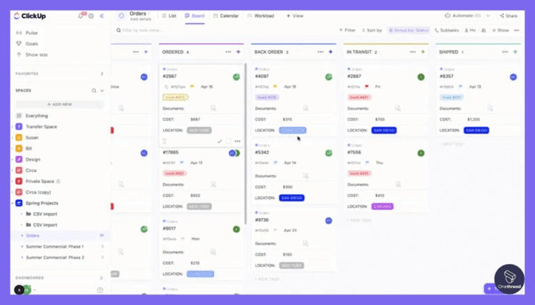 11 Best Project Management Software for Consultants in 2025 | Onethread