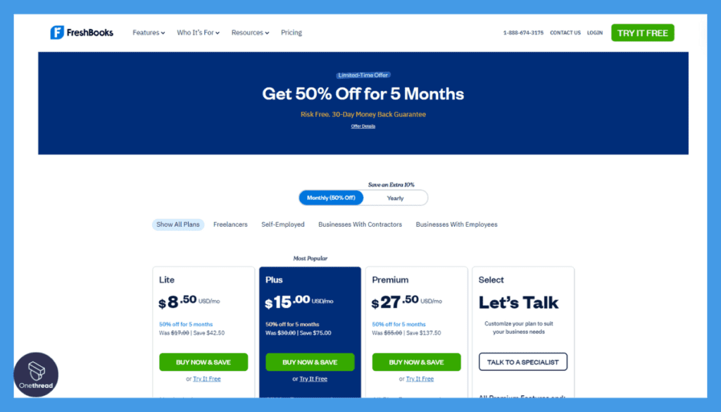 FreshBooks-Pricing