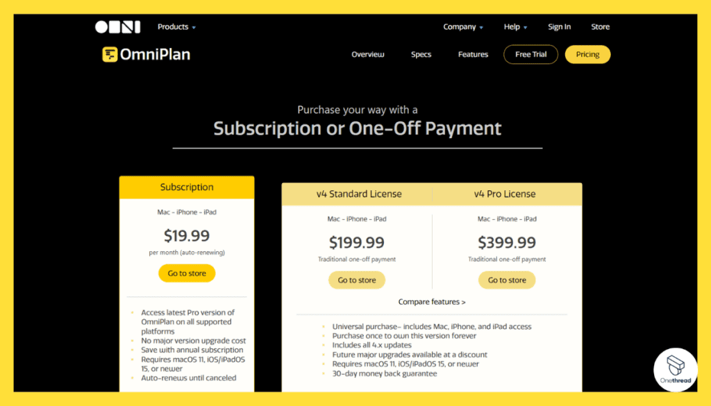 OmniPlan-Pricing