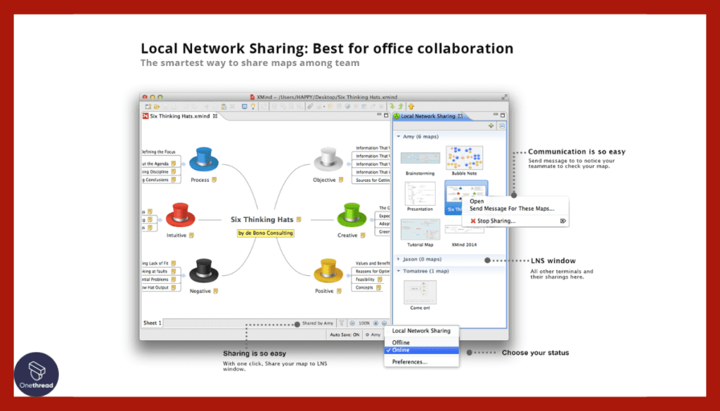 XMind-Local Network Sharing