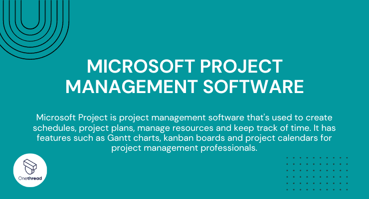 Microsoft Project Management Software