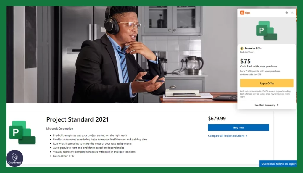 Microsoft Project Standard-Pricing.