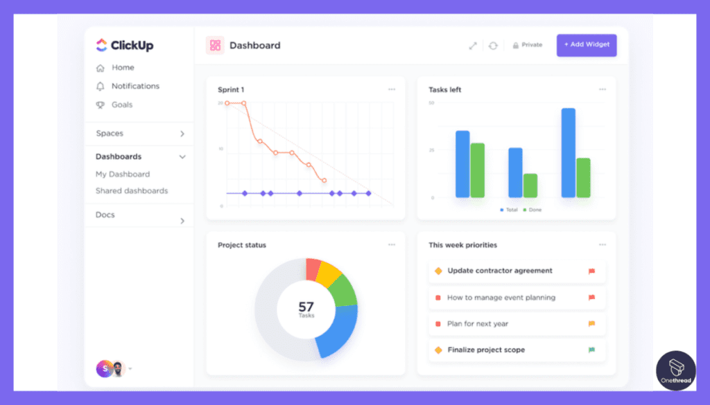 Clickup-Dashboard