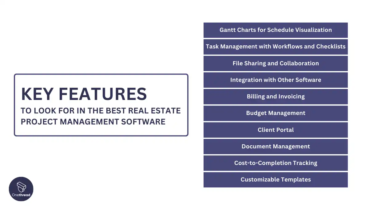 Key Features to Consider in Project Management Software for Real Estate Development
