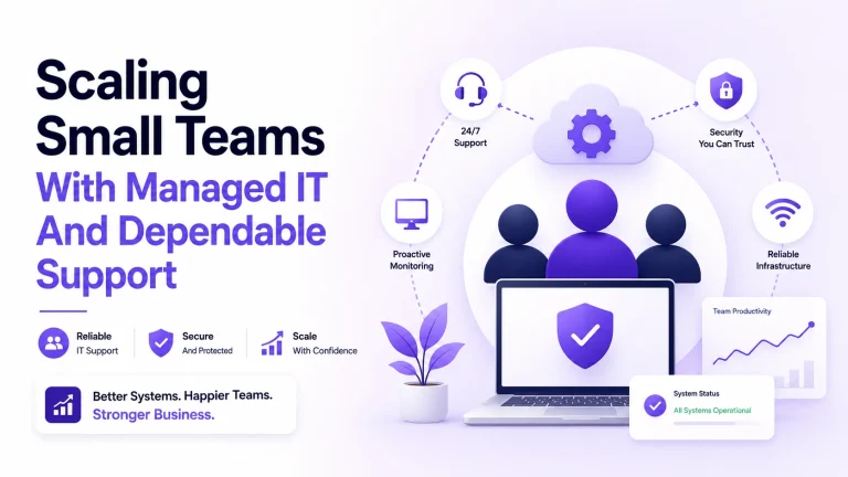 Scaling Small Teams With Managed IT And Dependable Support
