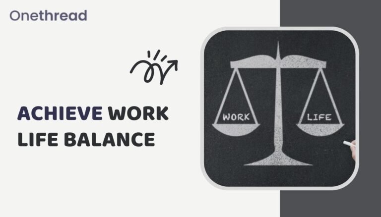 life balance is about priorities