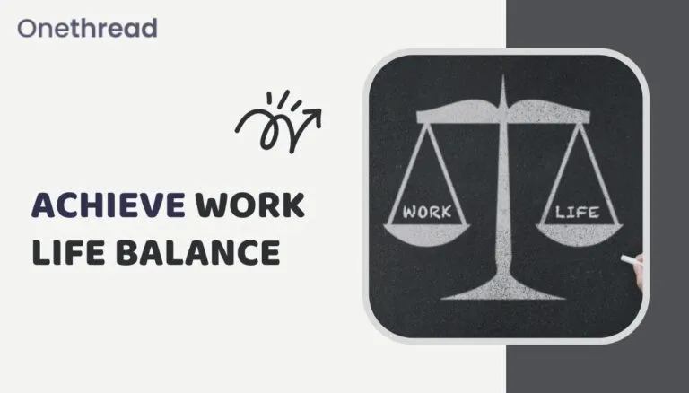 life balance is about priorities