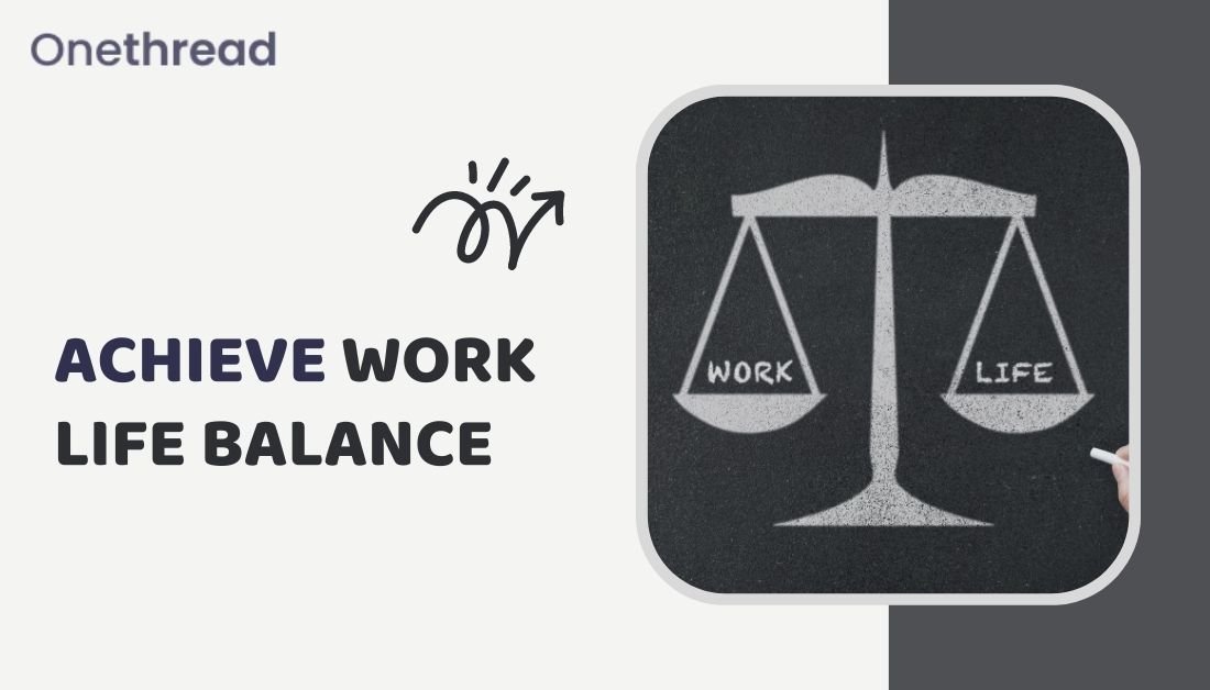 life balance is about priorities